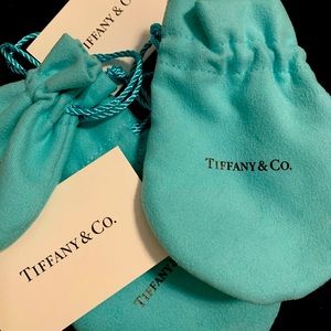 Small Tiffany & Co jewelry bags.